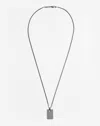 DUNHILL TRANSMISSION WHITE GOLD NECKLACE