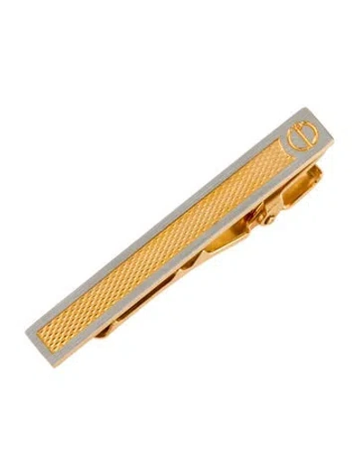 Pre-owned Dunhill Two Ton Tie Clip In Multi
