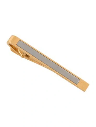 Pre-owned Dunhill Two Tone Tie Clip In Multi