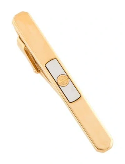 Pre-owned Dunhill Two Tone Tie Clip In Multicolor