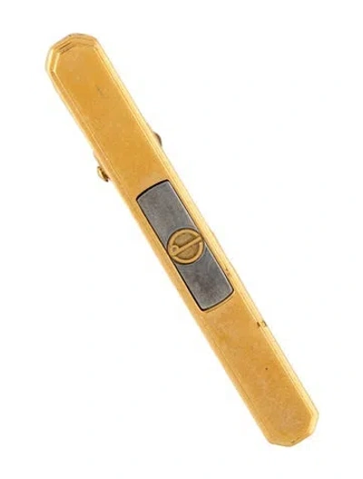 Pre-owned Dunhill Two Tone Tie Clip In Multicolor