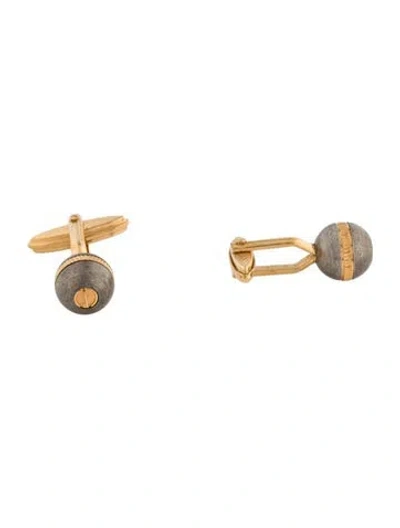 Pre-owned Dunhill Two-tone Cufflinks In Multi
