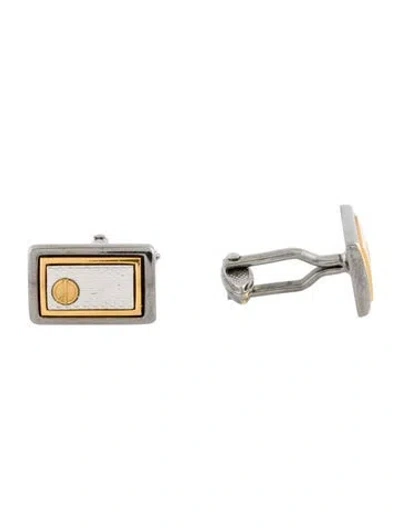 Pre-owned Dunhill Two-tone Cufflinks In Multi