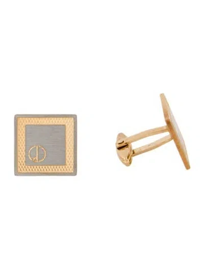 Pre-owned Dunhill Two-tone Cufflinks In Multi