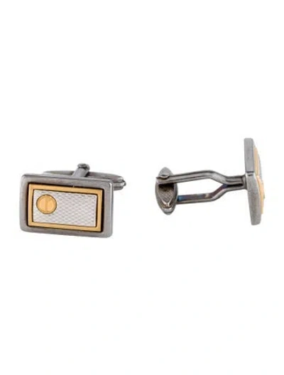 Pre-owned Dunhill Two-tone Cufflinks In Multi