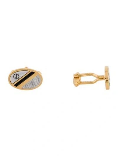 Pre-owned Dunhill Two-tone Cufflinks In Multi