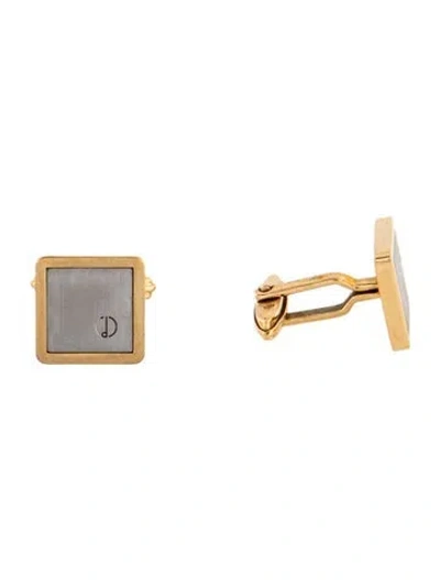Pre-owned Dunhill Two-tone Cufflinks In Multicolor