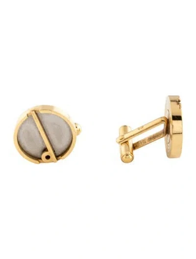 Pre-owned Dunhill Two-tone Cufflinks In Multicolor