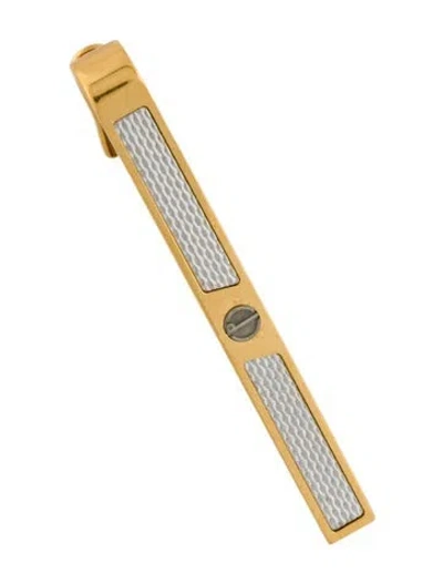 Pre-owned Dunhill Two-tone Tie Bar In Multi