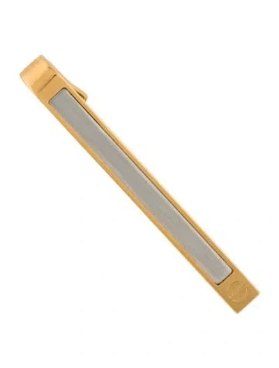 Pre-owned Dunhill Two-tone Tie Clip In Multi