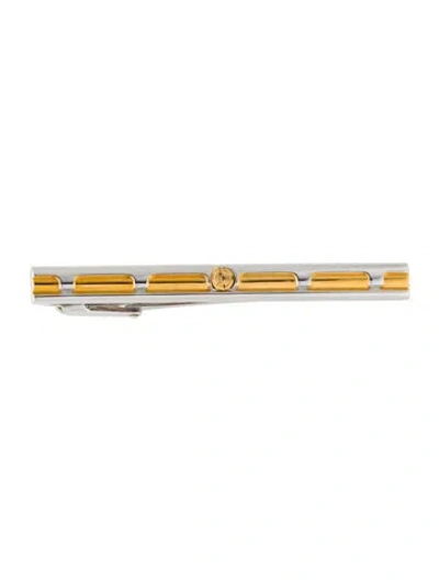 Pre-owned Dunhill Two-tone Tie Clip In Multi
