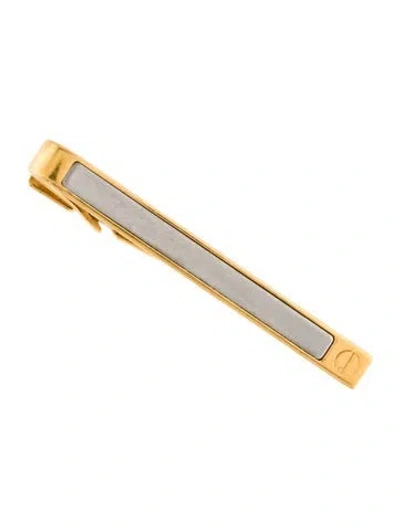 Pre-owned Dunhill Two-tone Tie Clip In Multi