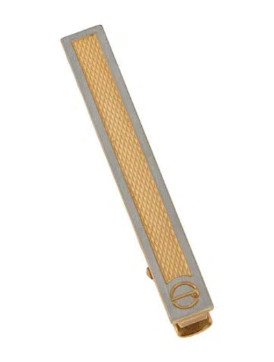 Pre-owned Dunhill Two-tone Tie Clip In Multi