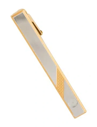 Pre-owned Dunhill Two-tone Tie Clip In Multi