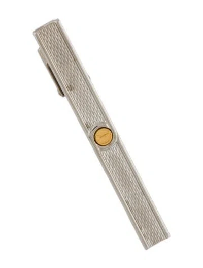 Pre-owned Dunhill Two-tone Tie Clip In Multi