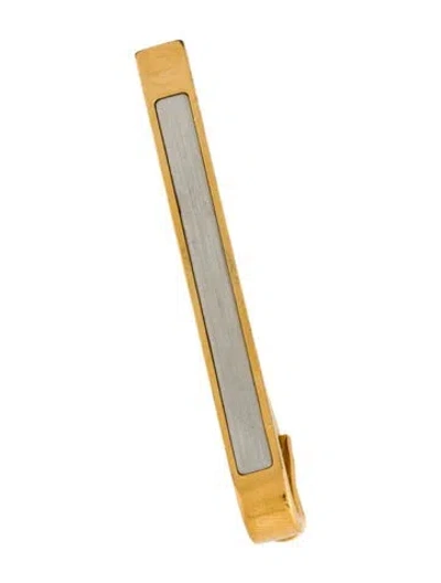 Pre-owned Dunhill Two-tone Tie Clip In Multi