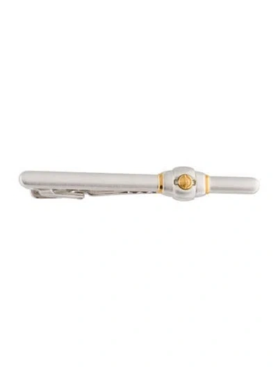 Pre-owned Dunhill Two-tone Tie Pin In Multi