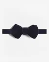 DUNHILL VELVET POINT BUTTERFLY SELF BOW-TIE