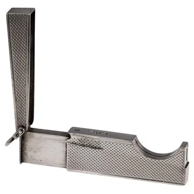 Pre-owned Dunhill Vintage 20th Century English Solid Silver Travel Cigar Cutter By  C.1953