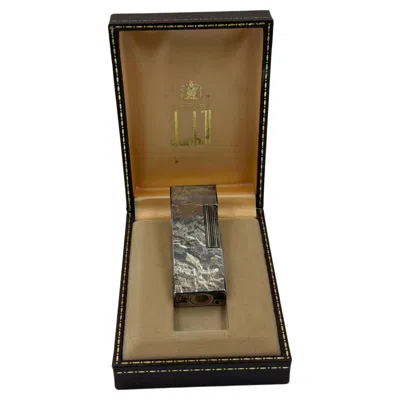 Pre-owned Dunhill Vintage Alfred  Rollagas Lighter, Switzerland In Silver