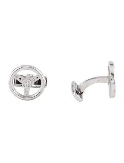 Pre-owned Dunhill Wheel Cufflinks In Multi