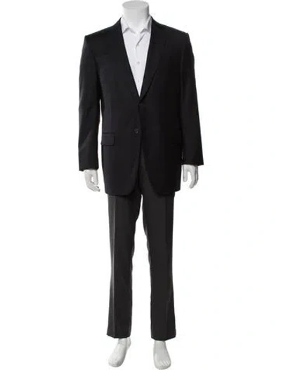 Pre-owned Dunhill Wool Blazer In Gray