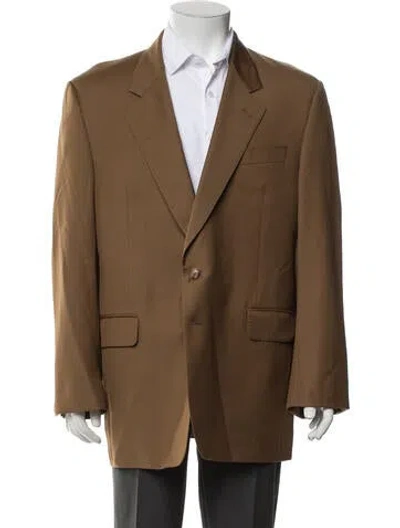 Pre-owned Dunhill Wool Blazer In Neutrals