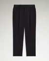 Dunhill Wool Jersey Blend Travel Trousers In Blue