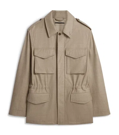 DUNHILL WOOL FIELD JACKET