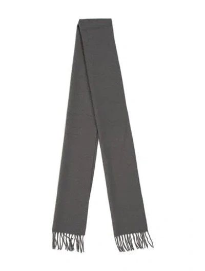 Pre-owned Dunhill Wool Scarf In Green