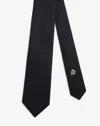 DUNHILL WOOL SILK 5 FOLD WOVEN TIE