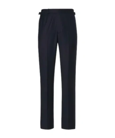 Dunhill Wool Slim Pants In Black