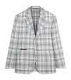 Dunhill Wool-blend Check Bourdon Blazer