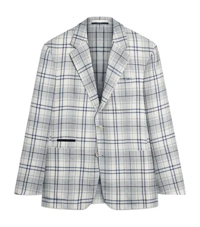 Dunhill Wool-blend Check Bourdon Blazer