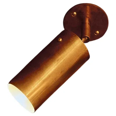 Pre-owned Dunlin Greenwich St Spot Light, Tarnished Raw Brass, By  In Brown