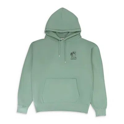 Dunno Florist Mint Hoodie In Green