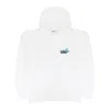 Dunno White Snakey Jake Hoodie In White
