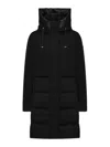 Duno Padded Coat In Black