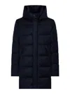 Duno Black Jacket In Blue