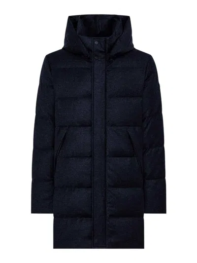 Duno Black Jacket In Blue