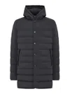 Duno Gray Jacket In Black