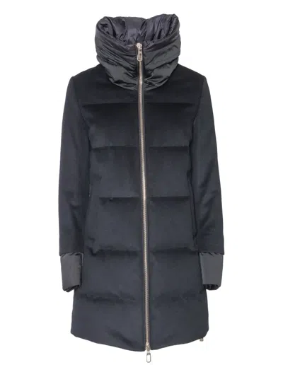 DUNO ADRIEL DRAWSTRING FUNNEL-NECK COAT