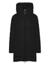 Duno Cellini Hooded Coat In Black
