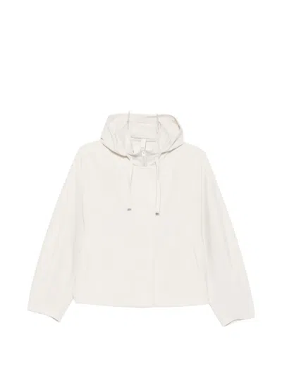 Duno Clove Hooded Jacket In Gray