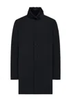 Duno Palladium Padded Coat In Nero