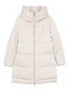 Duno Padded Coat With Hood In White