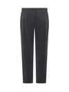 Duno Comfortable Mini Trousers In Blu Intenso