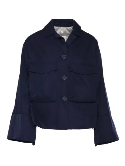 DUNO CROPPED JACKET WITH CLASSIC COLLAR