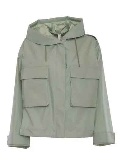 DUNO CROPPED JACKET WITH HOOD