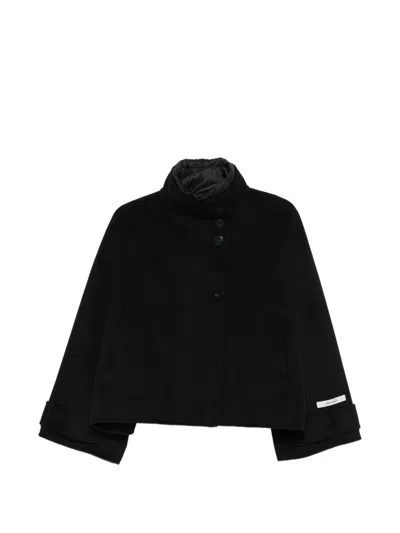 Duno Dafne Roma Bosa Buttoned Jacket In Black